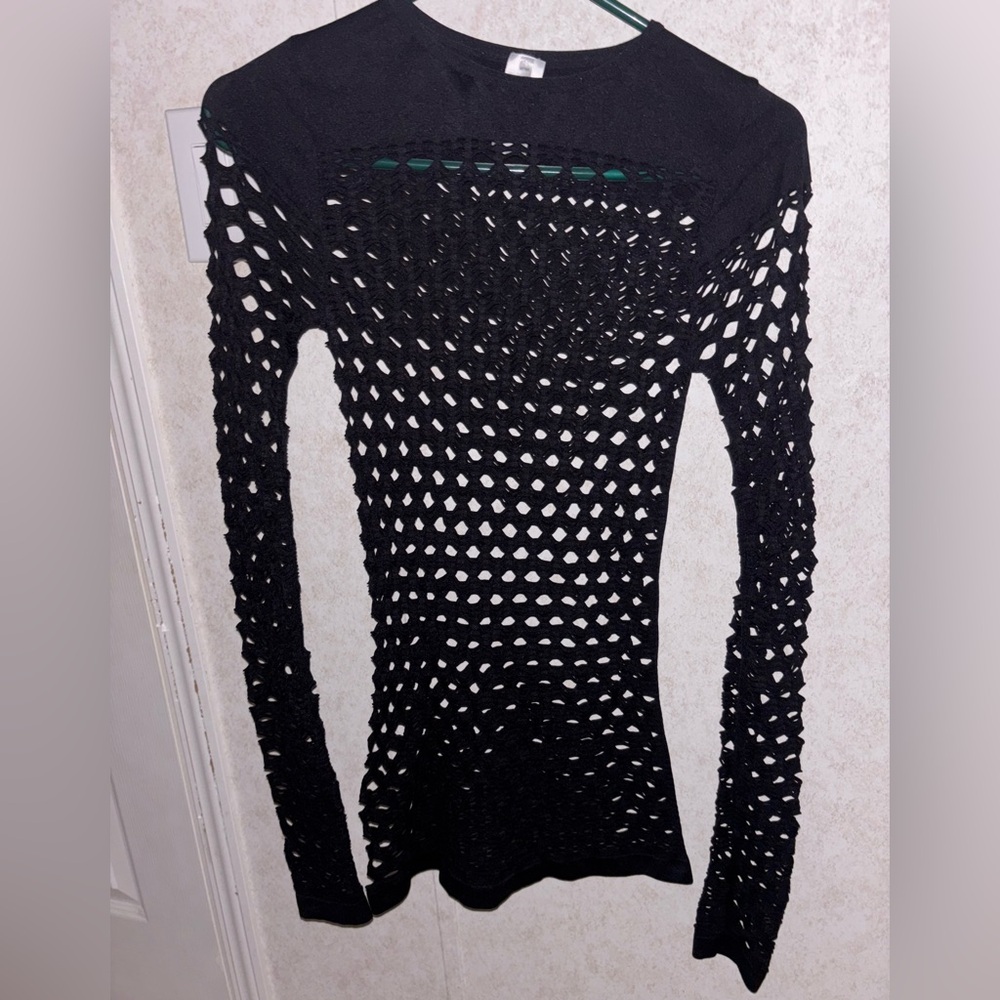 Long Sleeve Fishnet shirt